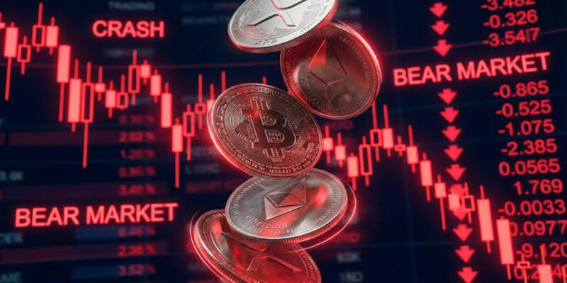 The momentum of the crypto market crash today across retail sectors